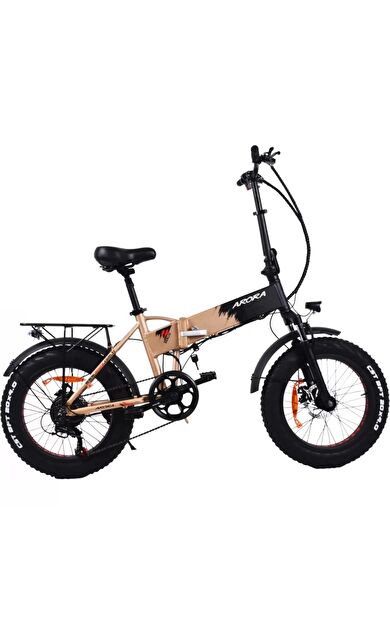Arora Berlin Elektrikli Katlanır Bisiklet 249 W 36V10 Ah Siyah Gold