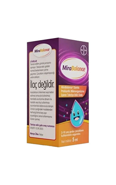 Mirabalance Probiyotik Damla 5 ml
