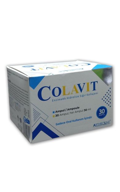 Colavit 30ml 30 Oral Flakon - Enzimatik Hidrolize Sığır Kollajeni