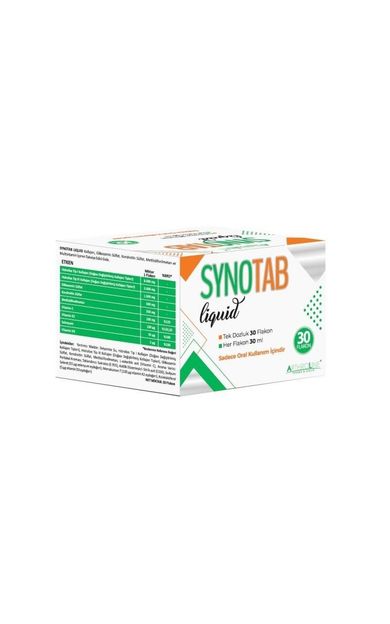 Synotab Liquid Kollajen Tek Dozluk 30 Flakon 30ml