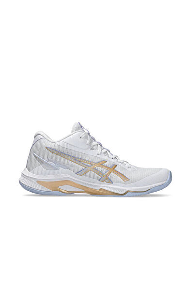 Asics Netburner Ballistic Ff Mt 4 Unisex Voleybol Ayakkabısı 1052A084-102 Beyaz