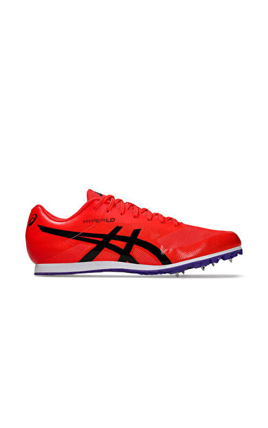 Asics Hyper Ld 6 Erkek Atletizm Çivili Koşu Ayakkabısı 1091A019-600 Kırmızı