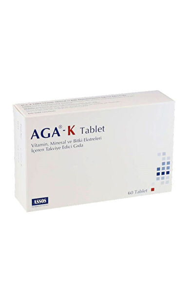 AGA-K Takviye Edici Gıda 60 Tablet