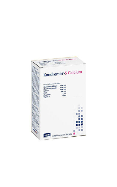 Kondromin-S Kalsiyum Efervesan Tablet 60 Tablet