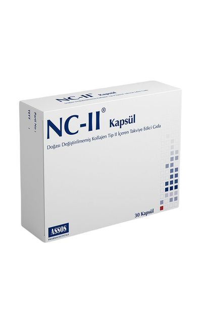NC-II Kollajen Tip II Takviye Edici Gıda 30 Kapsül