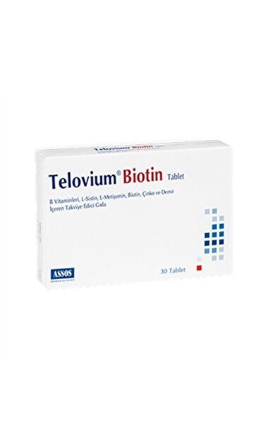 Telovium Biotin 30 Tablet