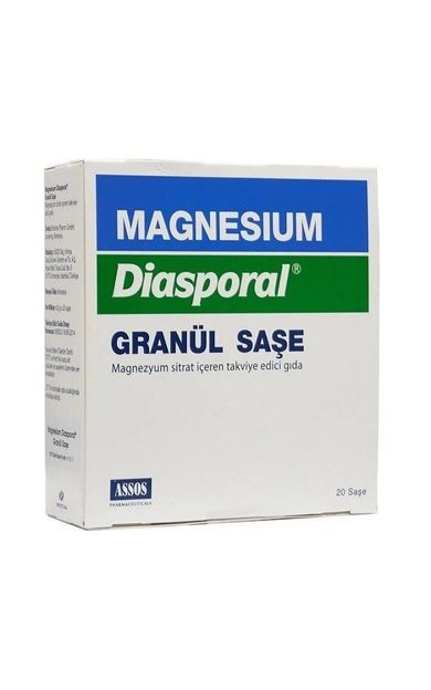 Magnesium Diasporal Granül 20 Saşe