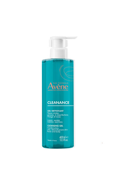 Avene Cleanance Yüz ve Vücut Temizleme Jeli 400 ml