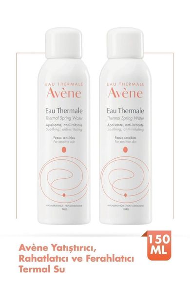 Avene Eau Thermal Spring Water 150 mlx 2 Adet