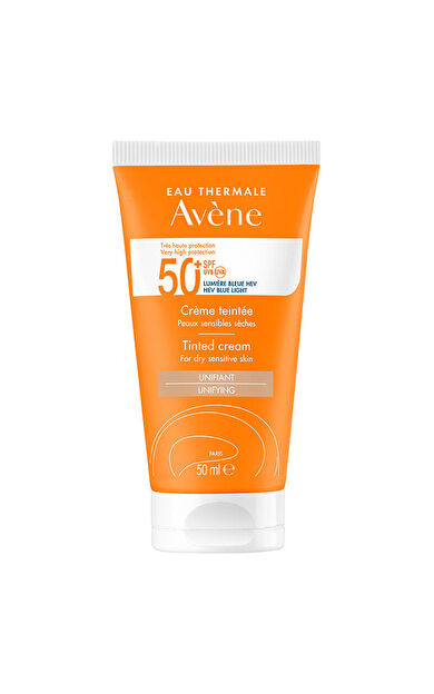 Avene Solaire SPF 50+ Kuru Ciltler İçin Renkli Güneş Kremi 50 ml