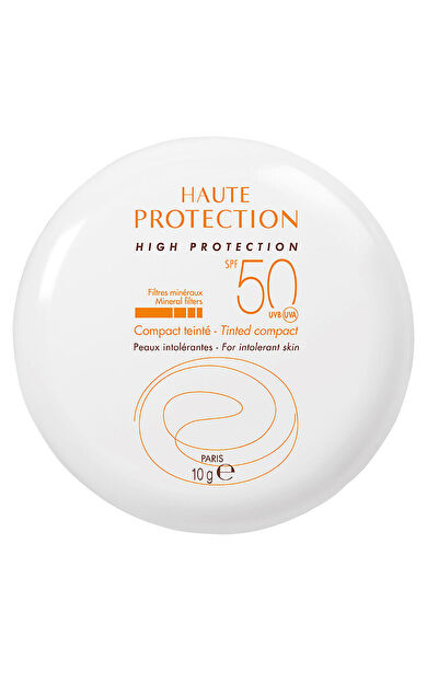 Avene SPF 50 Renkli Güneş Koruyucu Compact Krem Fondöten 10 gr - Sable