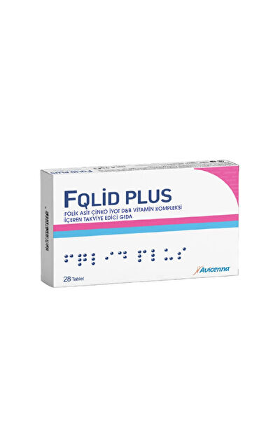 Avicenna Fqlid Plus Takviye Edici Gıda 28 Tablet