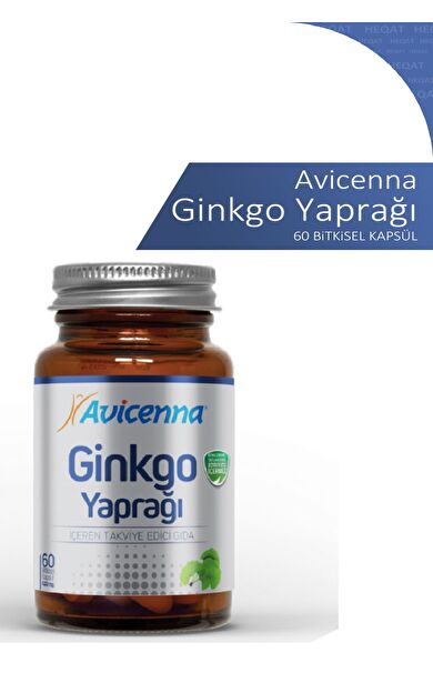 Avicenna Ginkgo Biloba- Ginkgo Yaprağı İçeren Takviye Edici Gıda - 60 Bitkisel