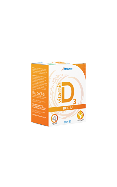 Avicenna Vitamin D3 1000 IU