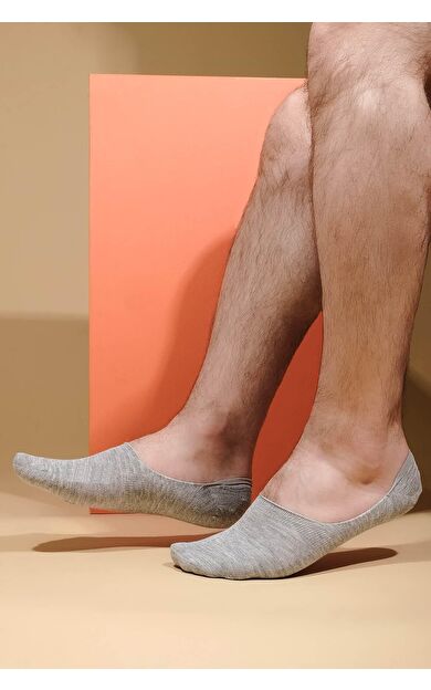 Aytuğ Erkek Modal Tekli Babet Çorap Gri