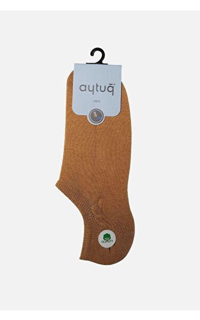 Aytuğ Erkek Pamuklu Tekli No Show Çorap Hardal