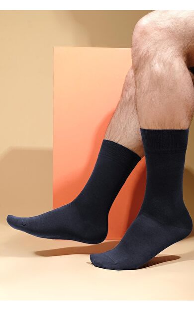 Aytuğ Erkek Pamuklu Tekli Soket Çorap Jean