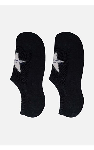 Aytuğ Kadın Bambu Tekli No Show Çorap Siyah