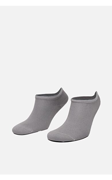 Aytuğ Kadın Modal Tekli No Show Çorap Gri