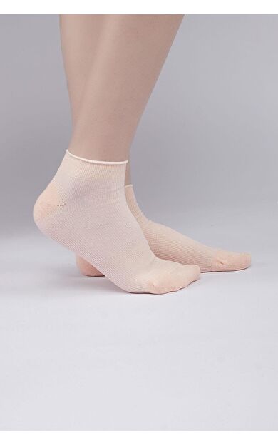 Aytuğ Kadın Modal Tekli Sneaker(Patik) Çorap Somon