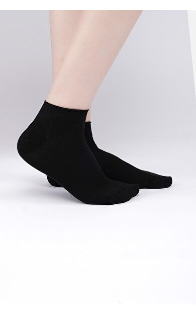 Aytuğ Kadın Modal Tekli Sneaker(Patik) Çorap Siyah