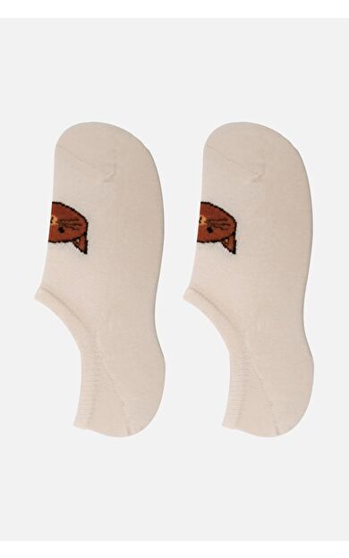 Aytuğ Kadın Pamuklu Tekli No Show Çorap Bej