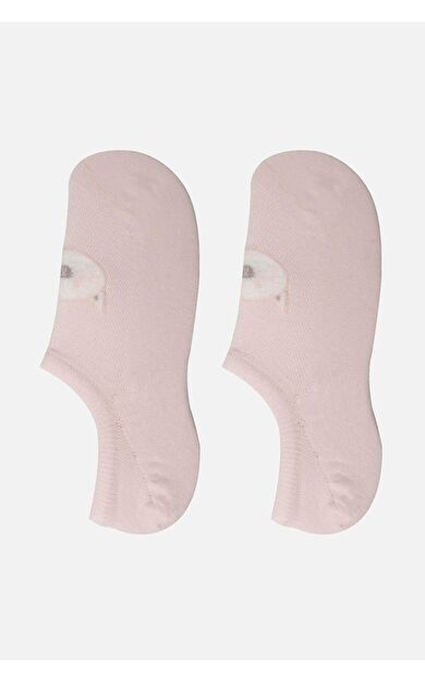 Aytuğ Kadın Pamuklu Tekli No Show Çorap Pembe