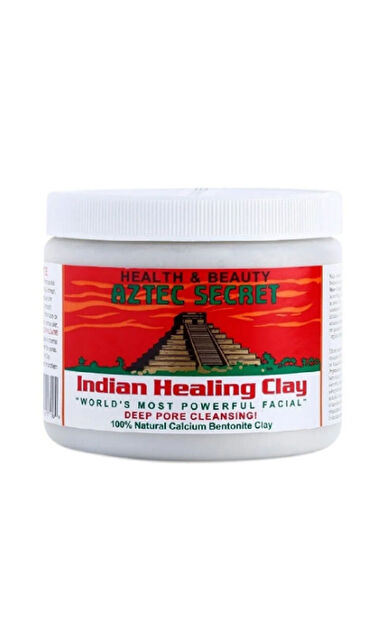 Aztec Indian Healing Clay Bentonit Kili Yüz Maskesi 454 g