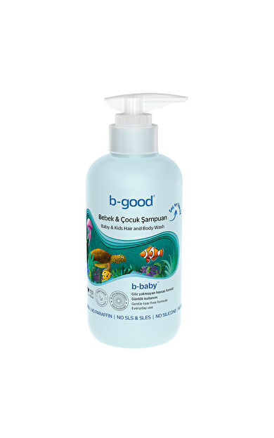 b-good b-baby Bebek ve Çocuk Saç ve Vücut Şampuanı 500 ml