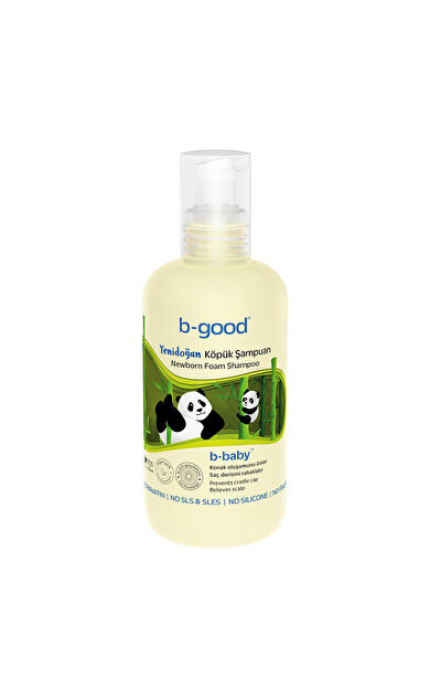 b-good b-baby Yenidoğan Köpük Şampuanı 250 ml