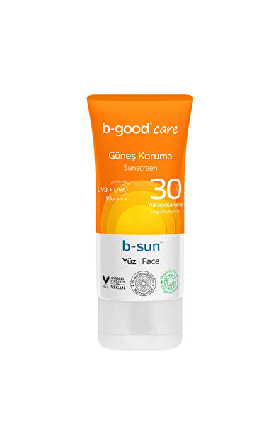b-good b-sun SPF 30 Yüz Güneş Koruma 50 ml