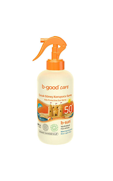 b-good b-sun Spf50+ Çocuk Koruyucu Güneş Spreyi 150 ml