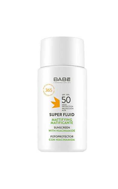 Babe Super Fluid Sunscreen Mattifying SPF50 50 ml