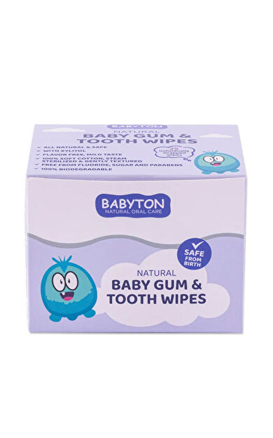 Babyton Bebekler İçin Diş Ve Damak Temizleme Mendili 25 adet