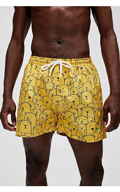 Bad Bear 21.01.09.011-C25 Whacabear Erkek Deniz Şortu