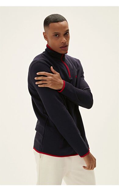 Bad Bear 21.02.12.029-C07 Backup Half-Zip Erkek Sweatshirt