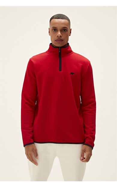 Bad Bear 21.02.12.029-C54 Backup Half-Zip Erkek Sweatshirt