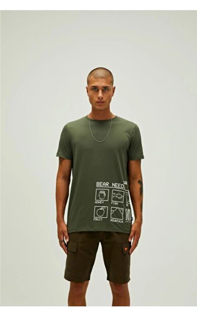 Bad Bear 22.01.07.016-C70 Bear Needs Erkek T-Shirt