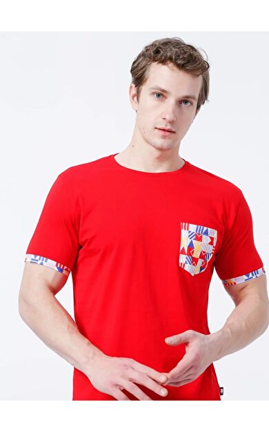 Bad Bear 22.01.07.020-C54 Flag Pocket Erkek T-Shirt