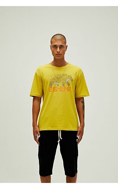 Bad Bear 22.01.07.050-C119 Digibear Erkek T-Shirt