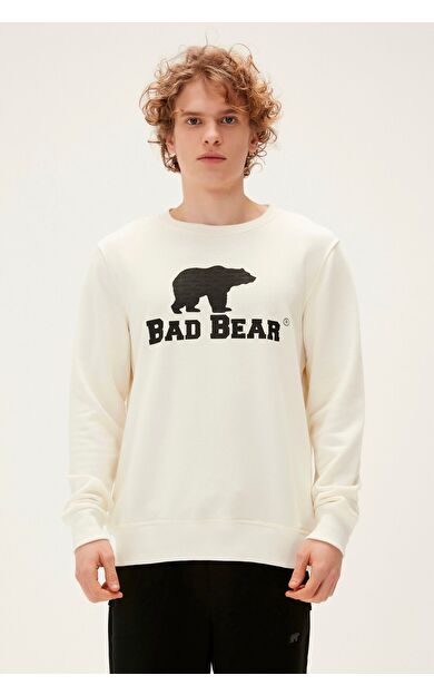 Bad Bear 22.02.12.007-C108 Logo Crewneck Erkek Sweatshirt