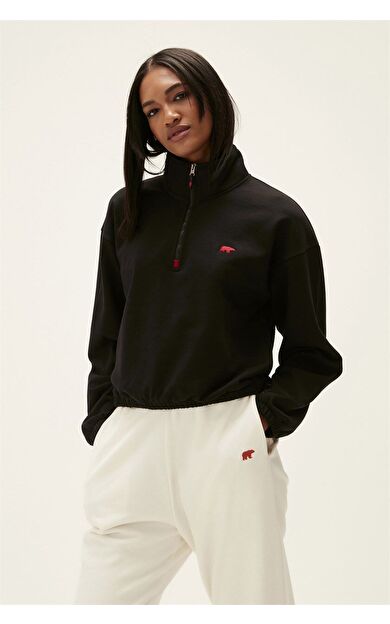 Bad Bear 22.04.12.004-C01 Scarlette Half Zip Kadın Sweatshirt