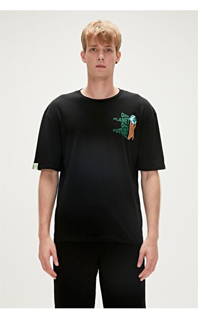 Bad Bear 23.01.07.001-C01 Re-Bear Erkek T-Shirt