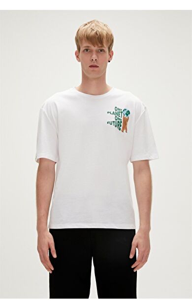 Bad Bear 23.01.07.001-C108 Re-Bear Erkek T-Shirt