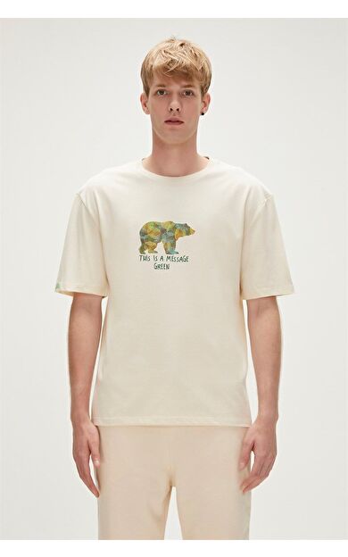 Bad Bear 23.01.07.007-C108 Re-Finger Erkek T-Shirt