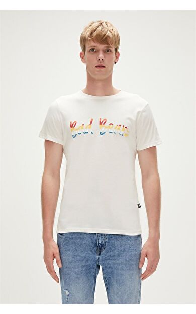 Bad Bear 23.01.07.008-C04 Manuscript Erkek T-Shirt