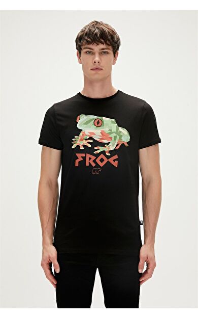 Bad Bear 23.01.07.011-C01 Frog Erkek T-Shirt