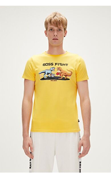Bad Bear 23.01.07.020-C25 Boss Erkek T-Shirt