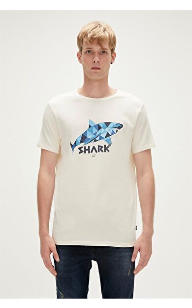 Bad Bear 23.01.07.024-C04 Shark Erkek T-Shirt
