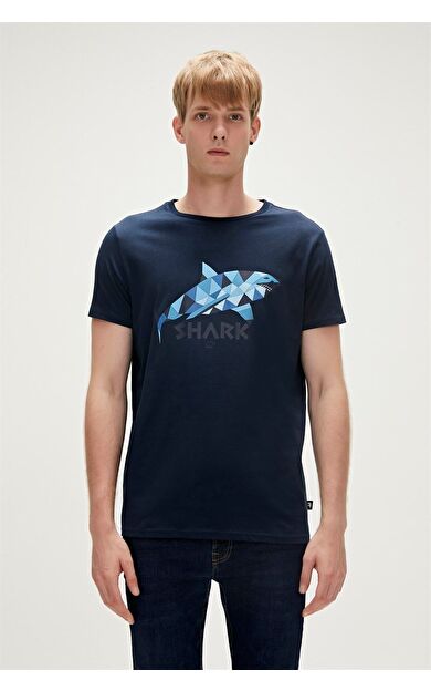 Bad Bear 23.01.07.024-C07 Shark Erkek T-Shirt